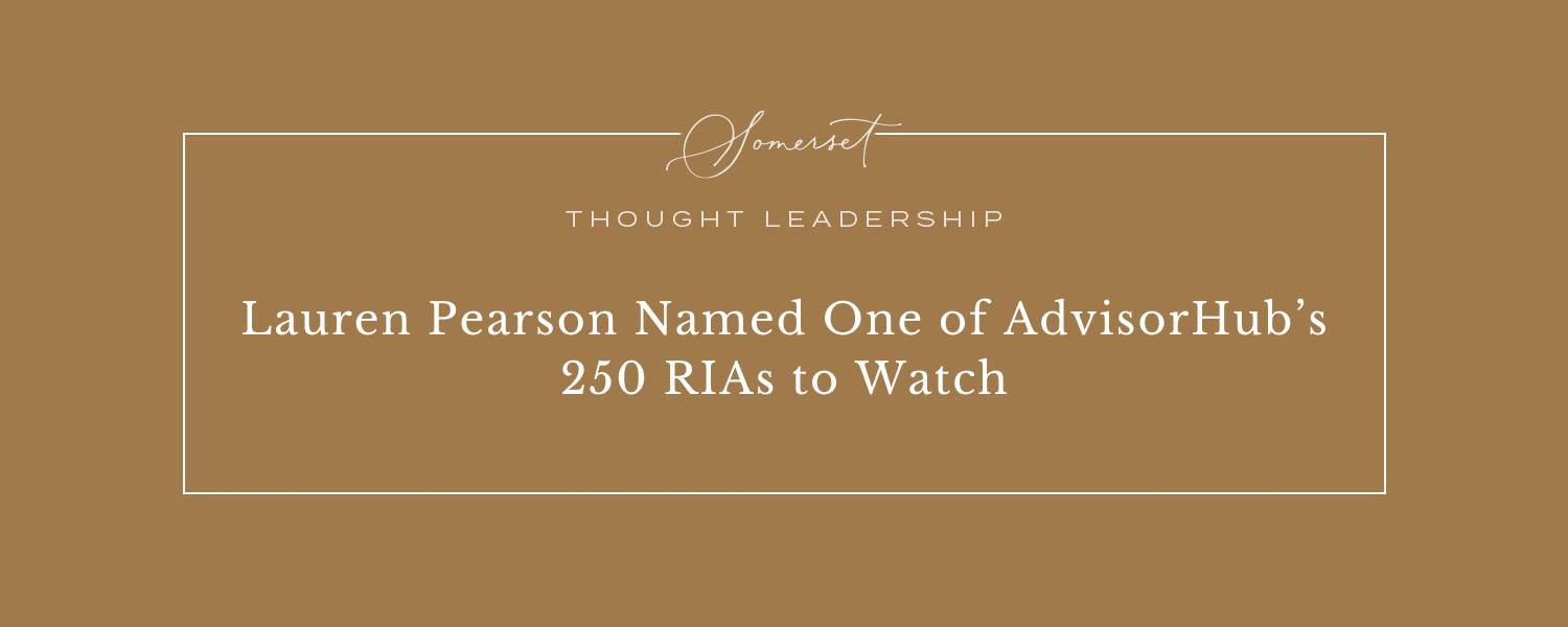 Lauren Pearson Named One of AdvisorHub’s 250 RIAs to Watch