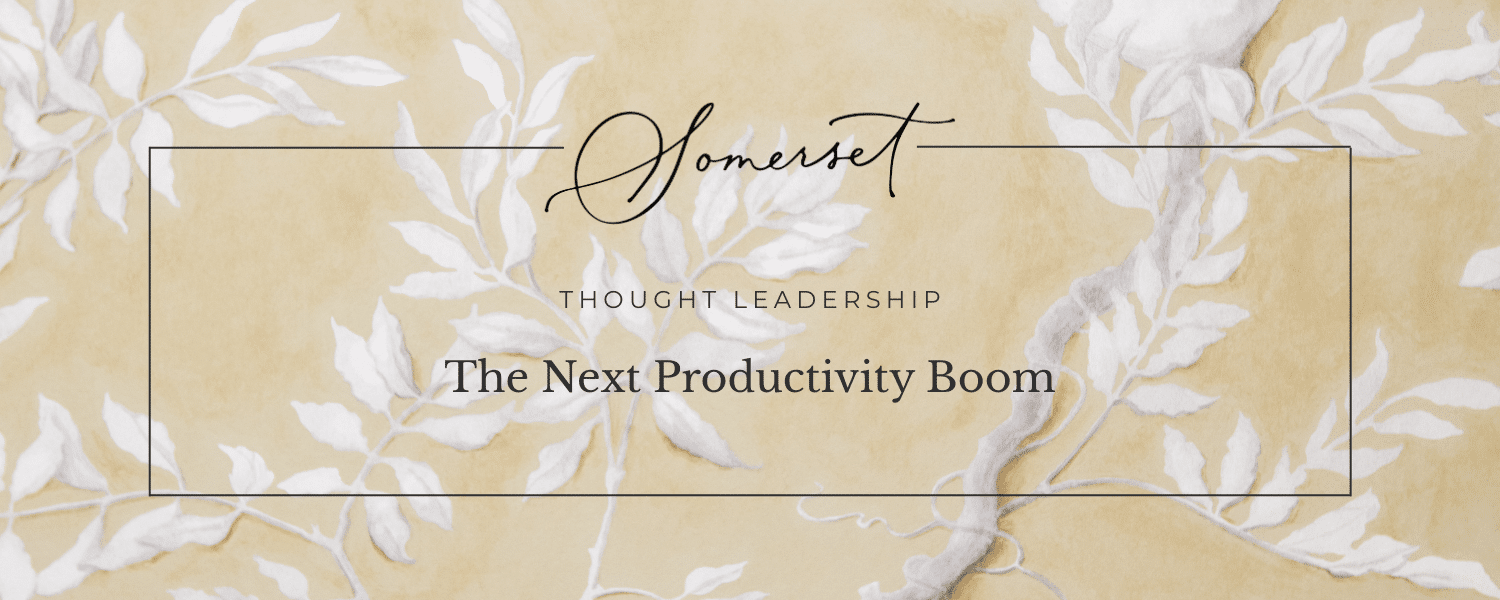 The Next Productivity Boom