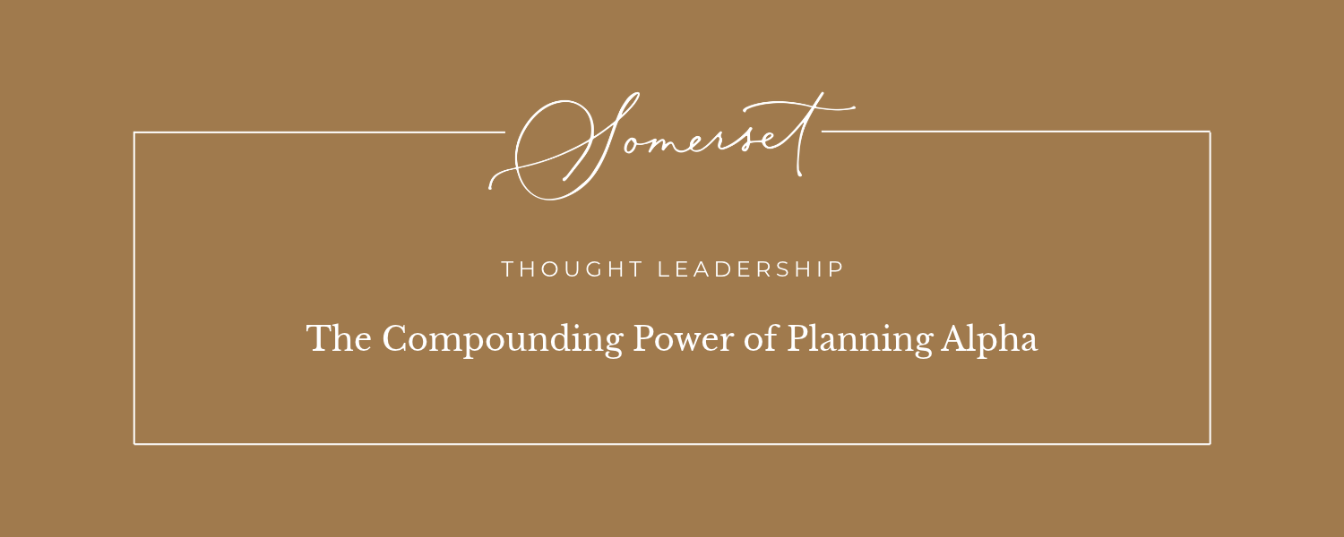 The Compounding Power of Planning Alpha